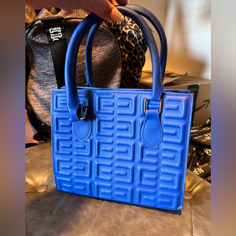 Blue small purse